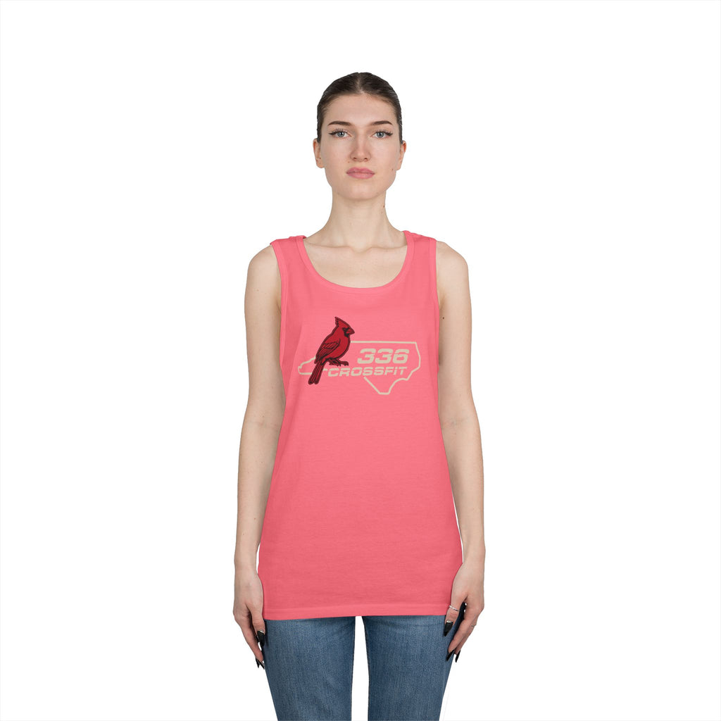 336 CrossFit Carolina Cardinal Mens Tank Top