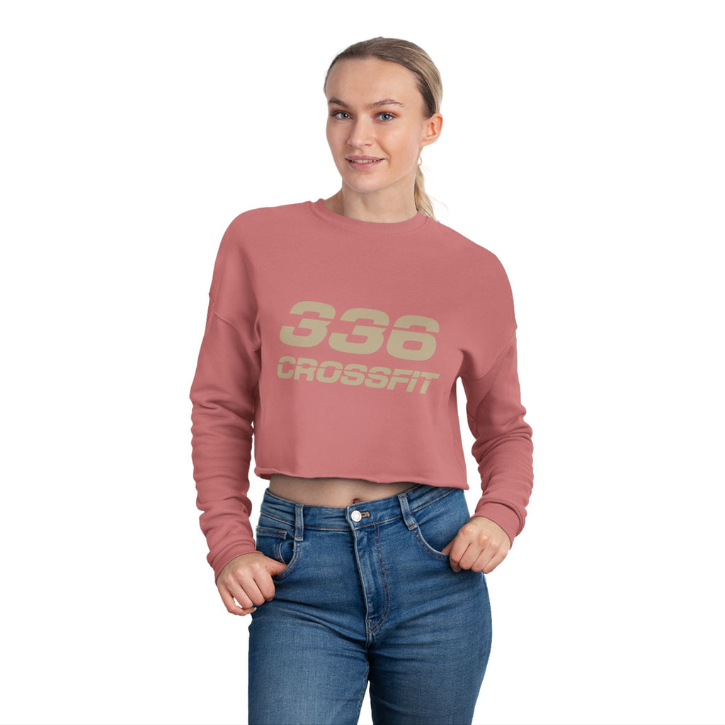 Copy of 336 CrossFit Cropped Sweatshirt (Basics Collection-Tan)