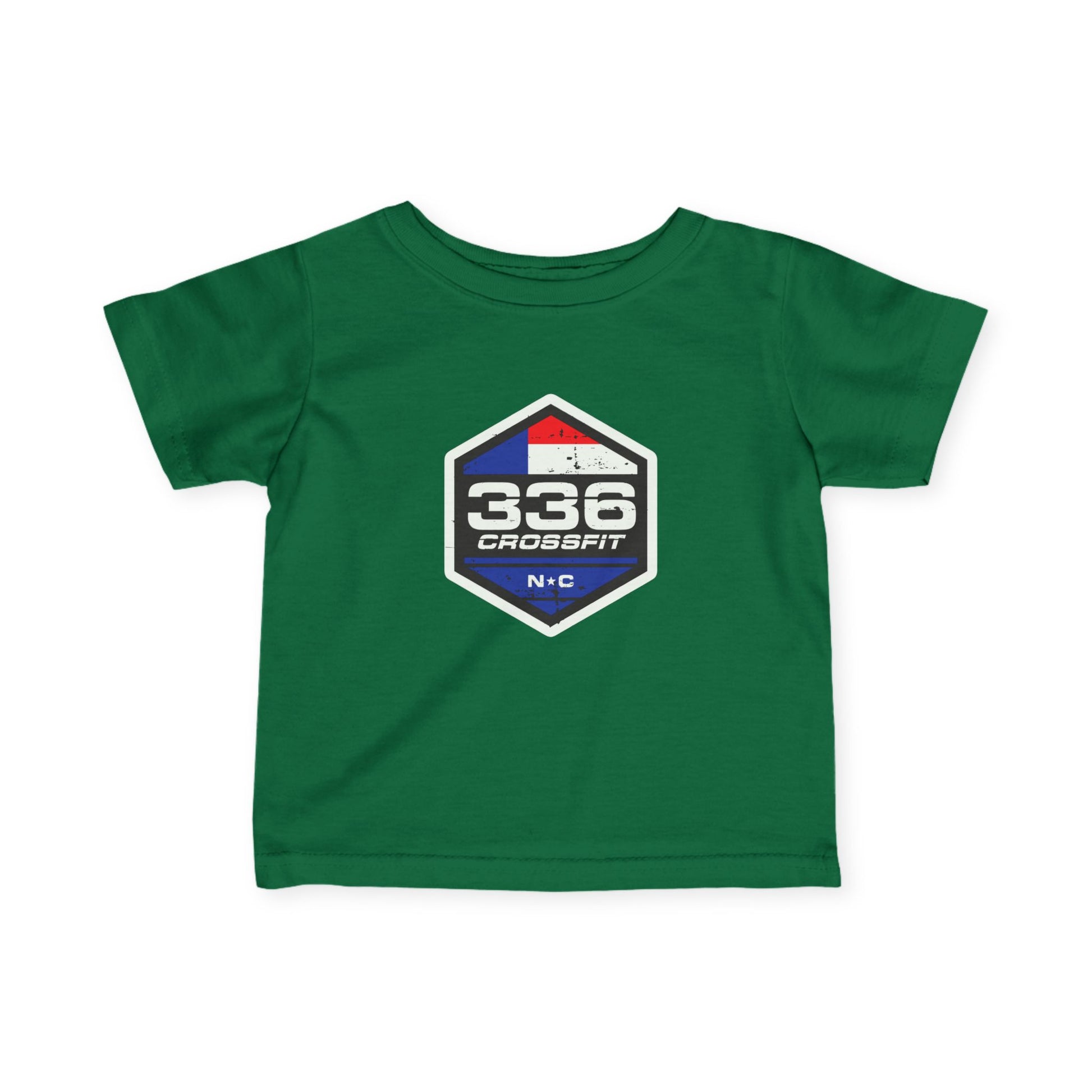 Infant Tee — 336 CrossFit Hex Logo Baby T‑Shirt (NC)