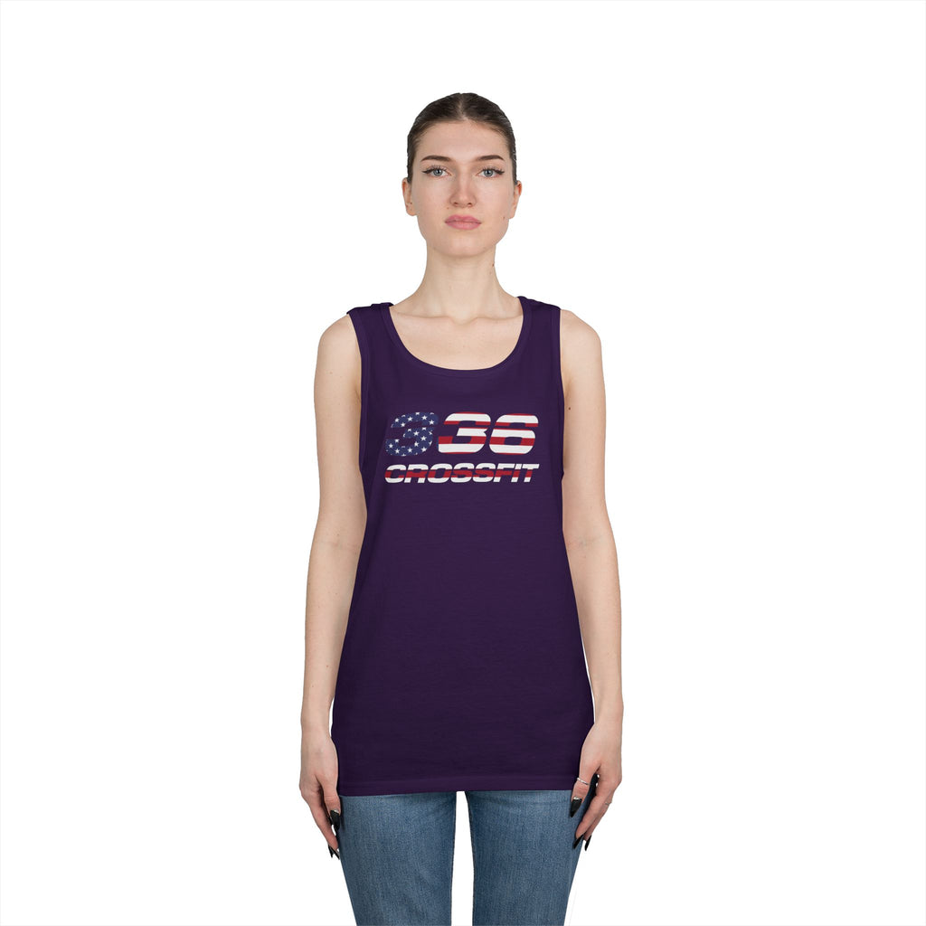 336 CrossFit American Flag Men's Tank Top