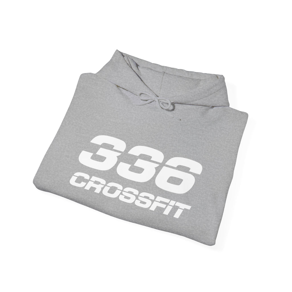 336 CrossFit Basics (White) Hooded Sweatshirt