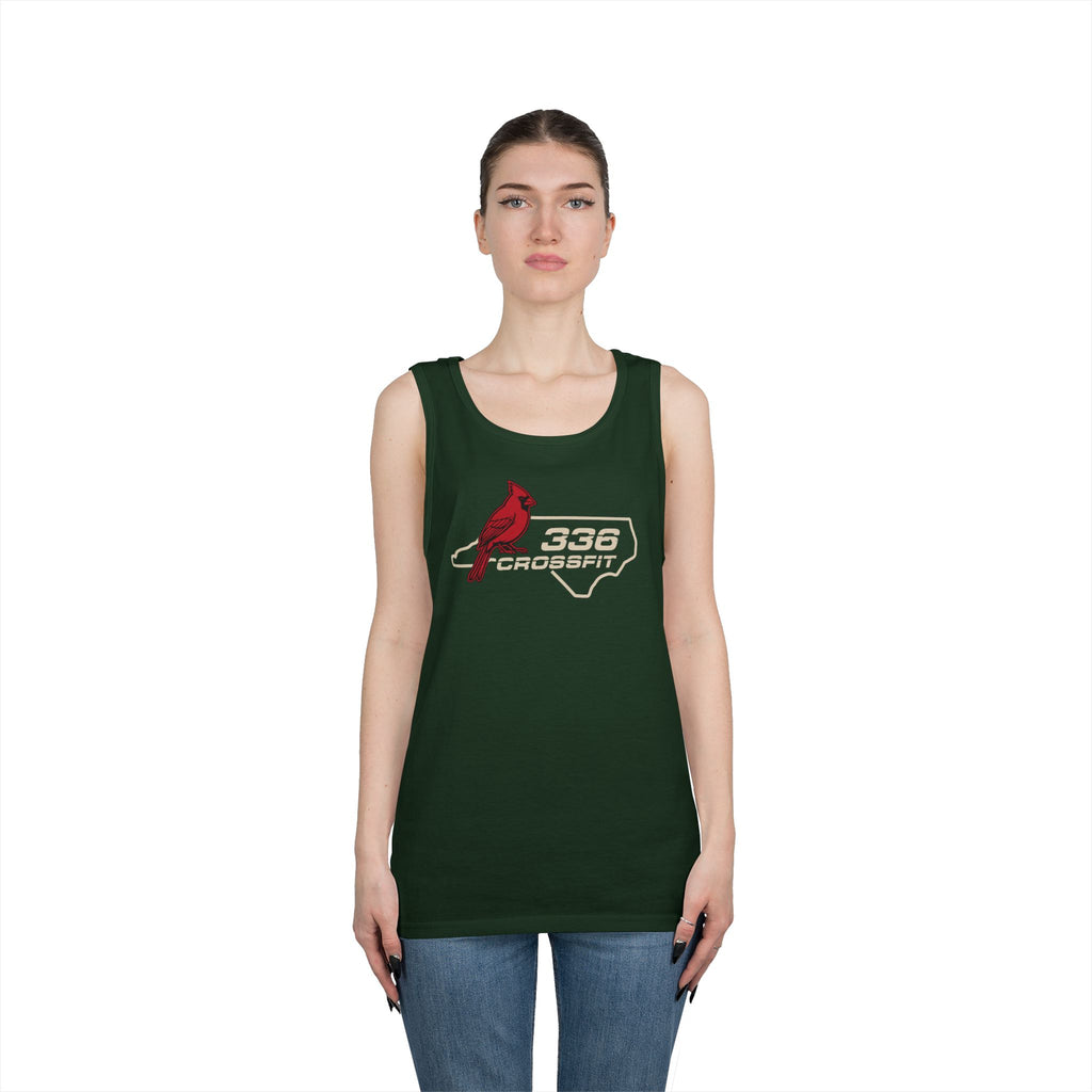 336 CrossFit Carolina Cardinal Mens Tank Top