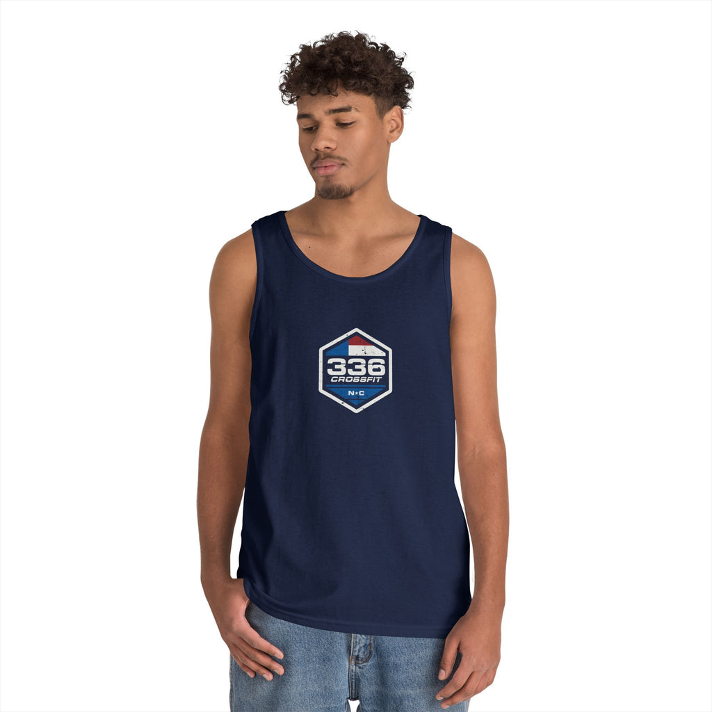 336 CrossFit Men's Shield Tank Top