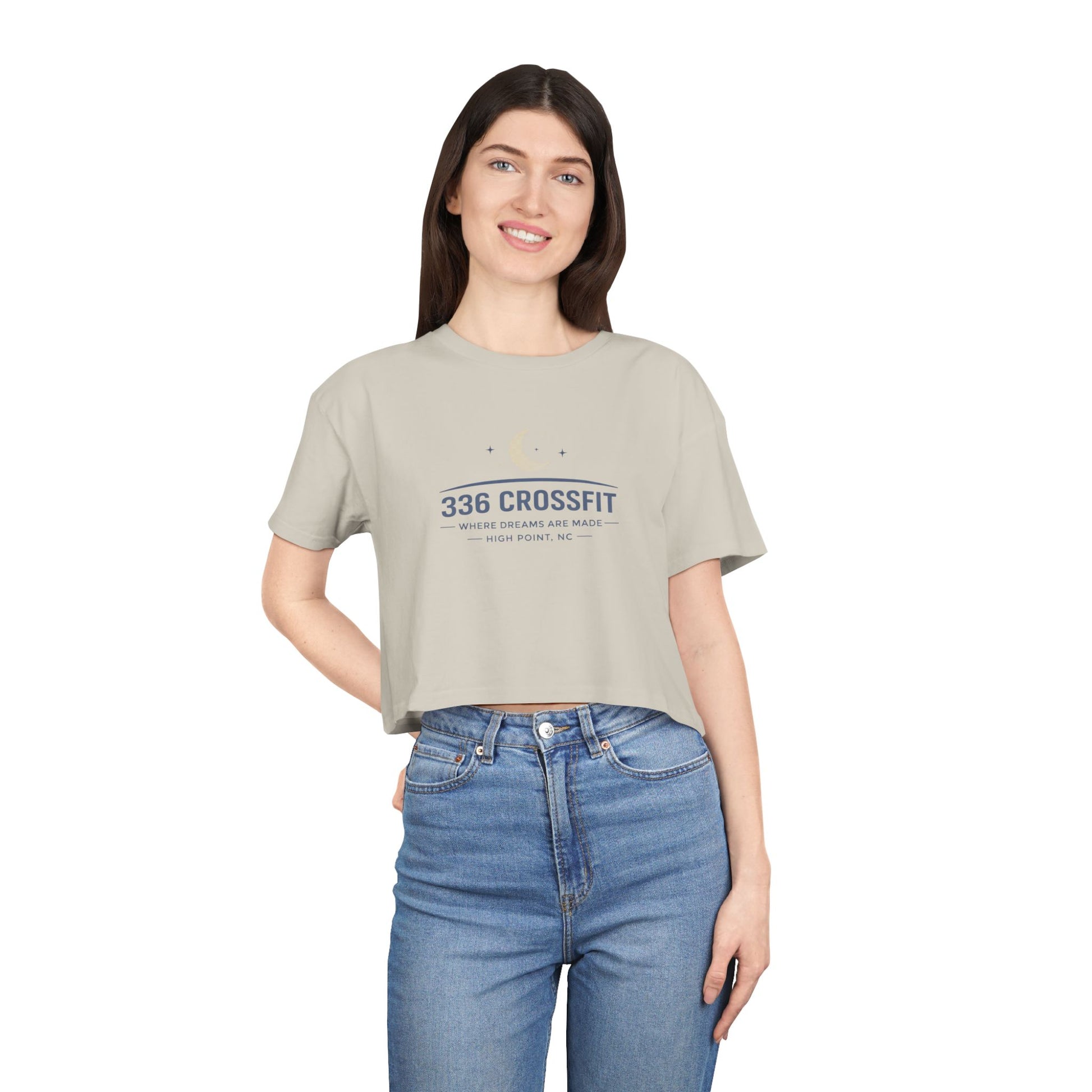 336 CrossFit Evening Crew Crop Top