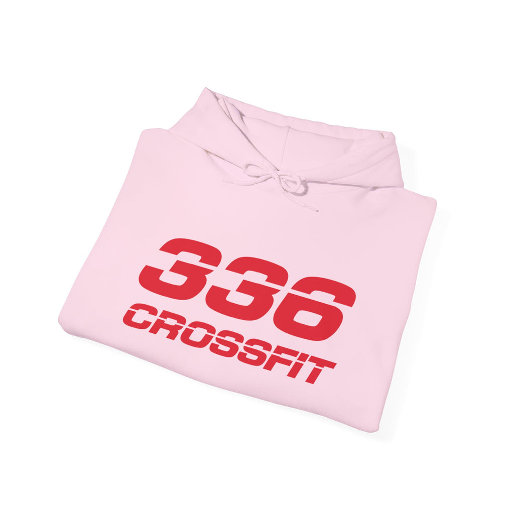 336 CrossFit Basics (Red) Hooded Sweatshirt