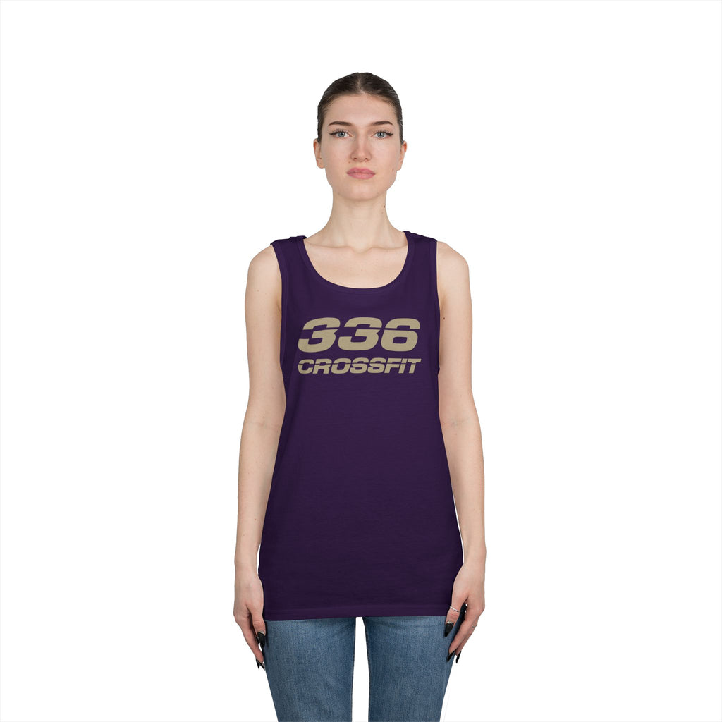 336 CrossFit Men's Tank Top (Basics Collection-Tan)