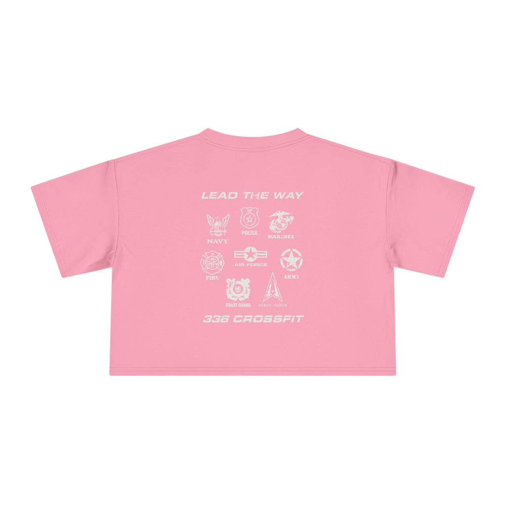 336 CrossFit Shield Crop Top