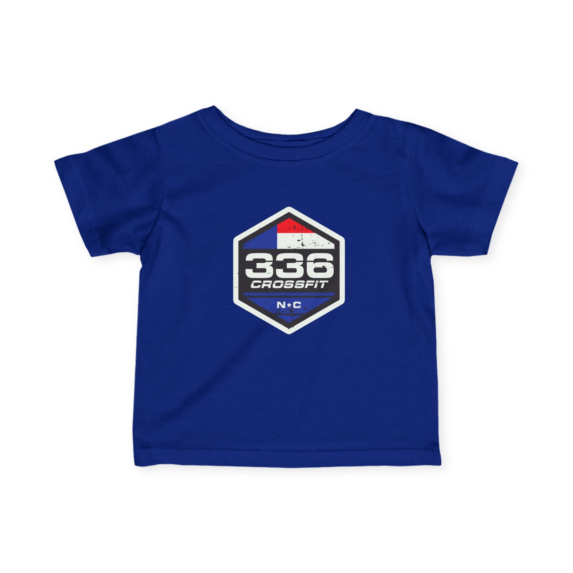 Infant Tee — 336 CrossFit Hex Logo Baby T‑Shirt (NC)