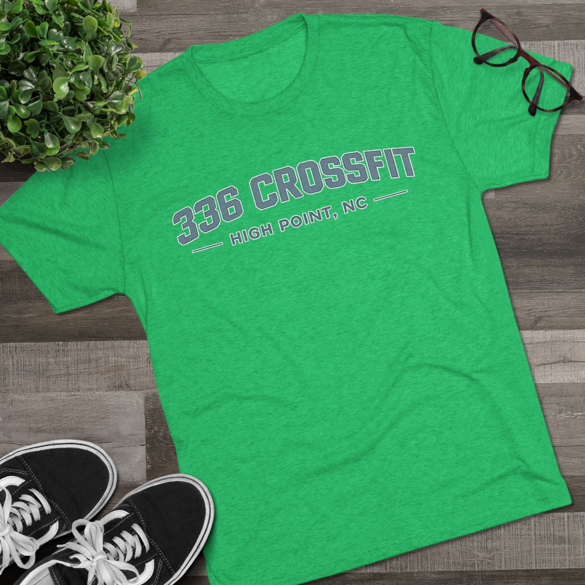 336 CrossFit Collegiate Blue T-Shirt