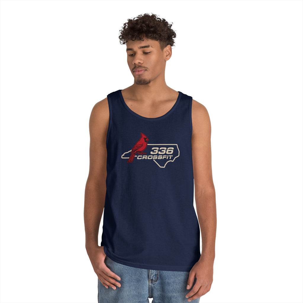 336 CrossFit Carolina Cardinal Mens Tank Top