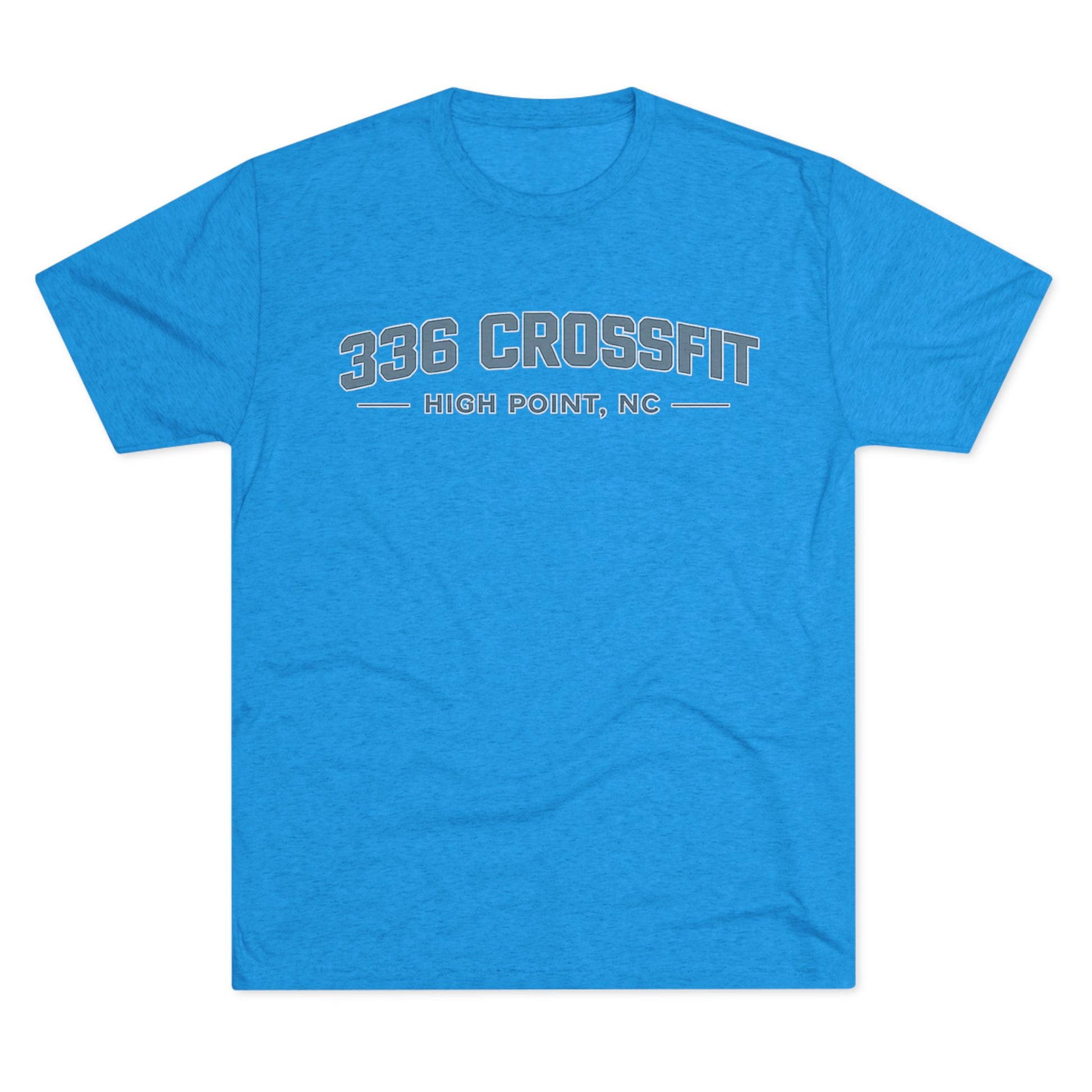 336 CrossFit Collegiate Blue T-Shirt