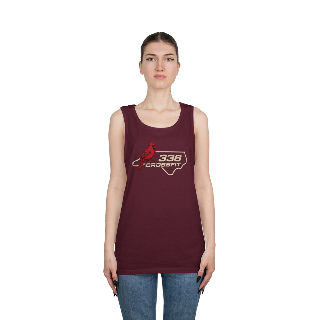 336 CrossFit Carolina Cardinal Mens Tank Top