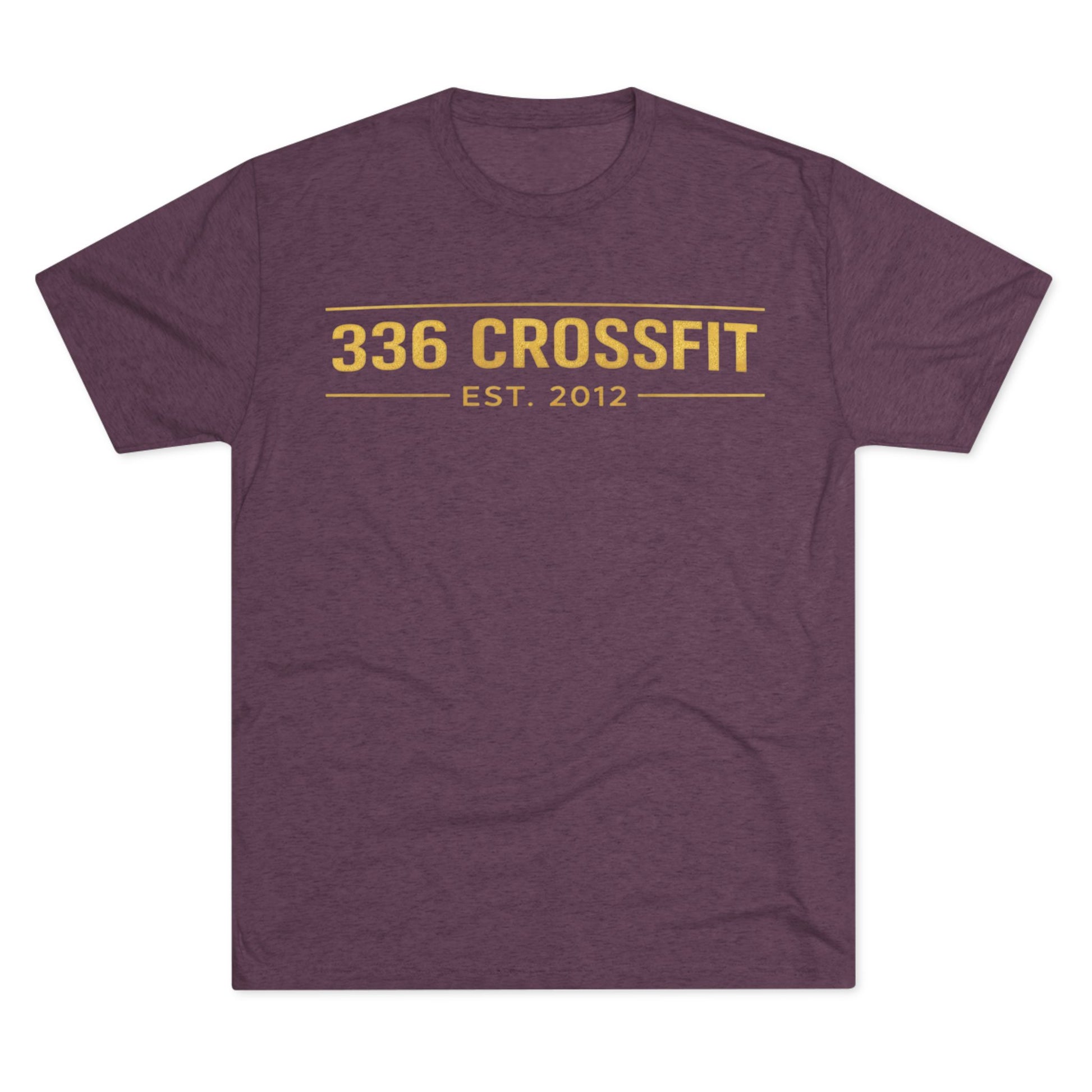 336 CrossFit EST Gold T-Shirt
