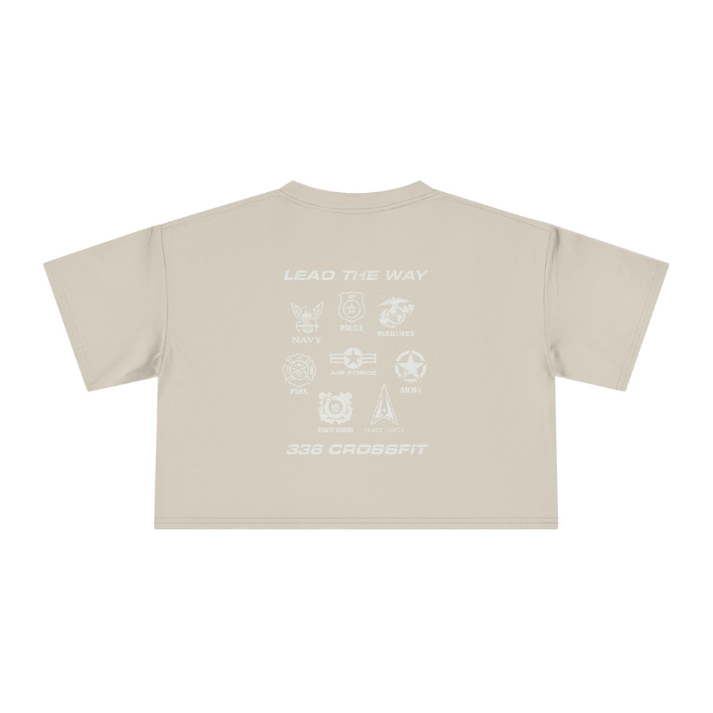 336 CrossFit Shield Crop Top