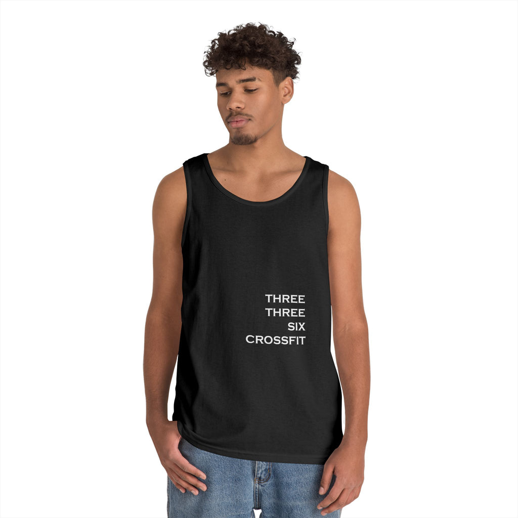 336 CrossFit Men's Text Tank Top