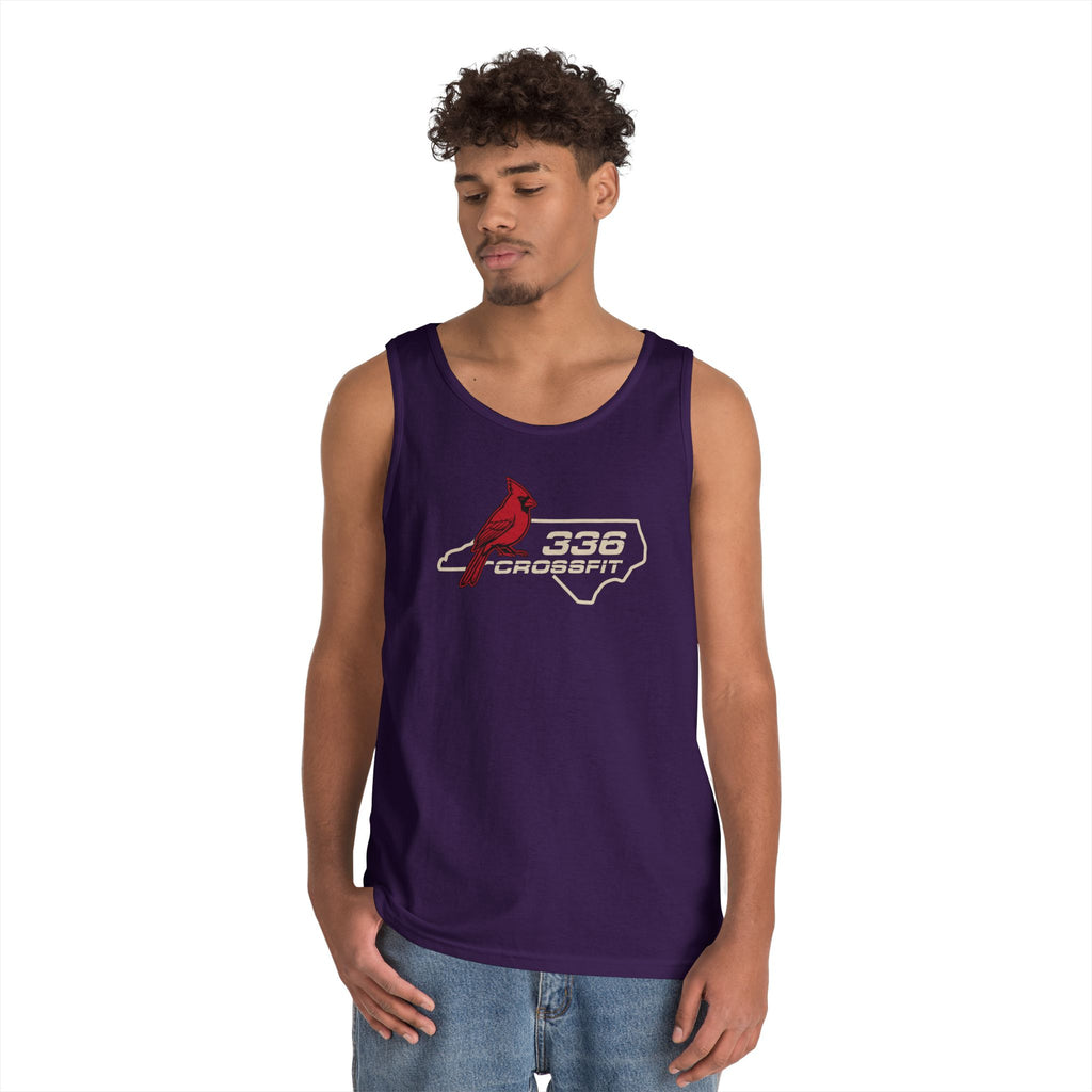 336 CrossFit Carolina Cardinal Mens Tank Top