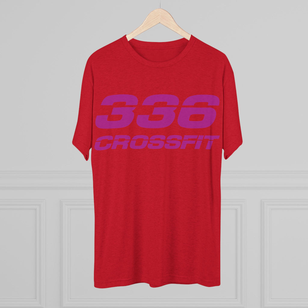 336 CrossFit T-Shirt (Basics Collection-Fuschia)