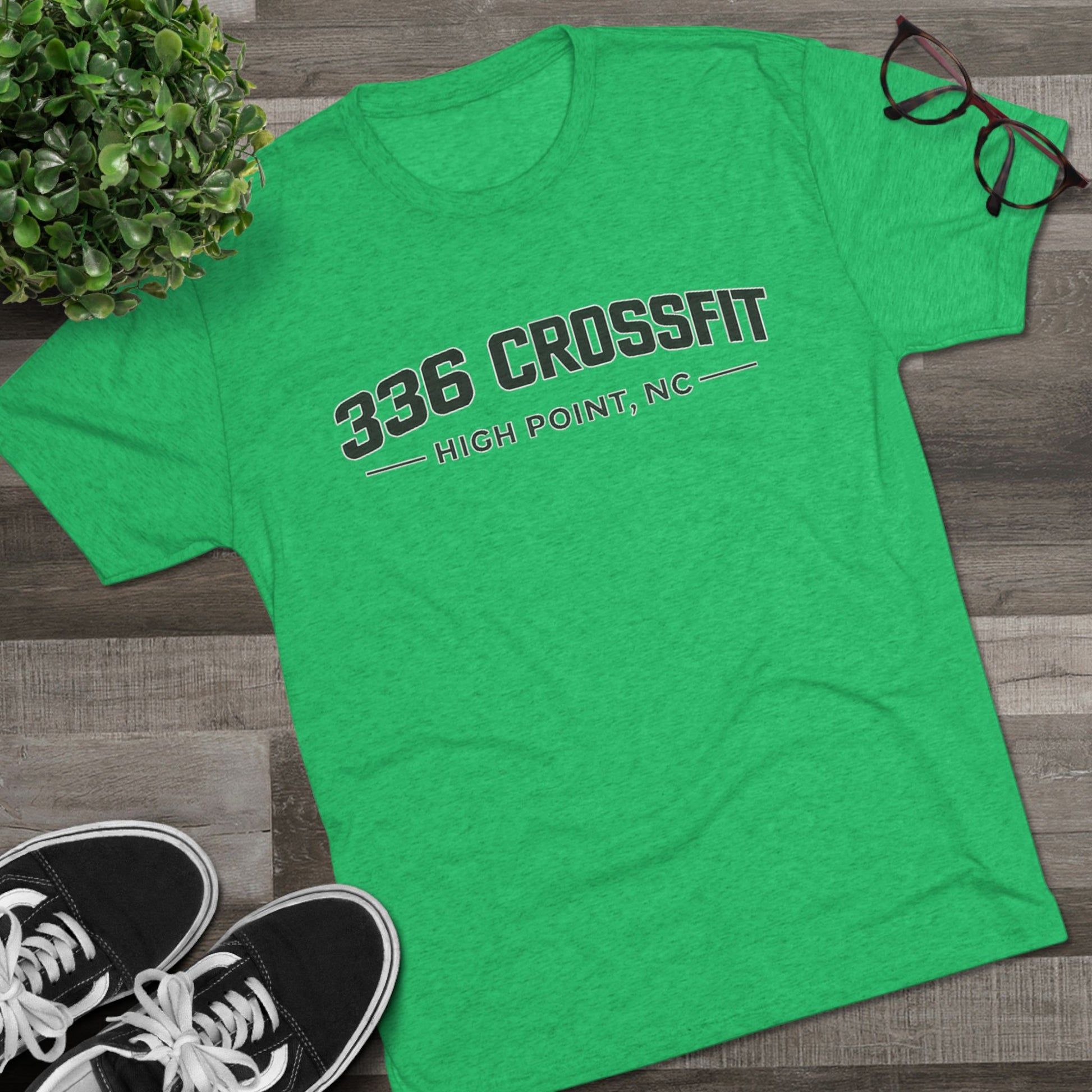 336 CrossFit Collegiate Black T-Shirt