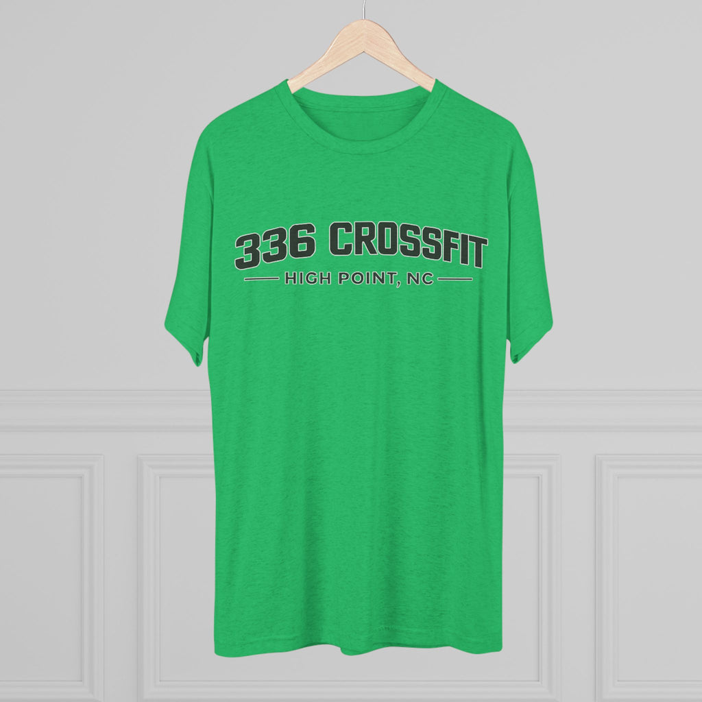 336 CrossFit Collegiate Black T-Shirt