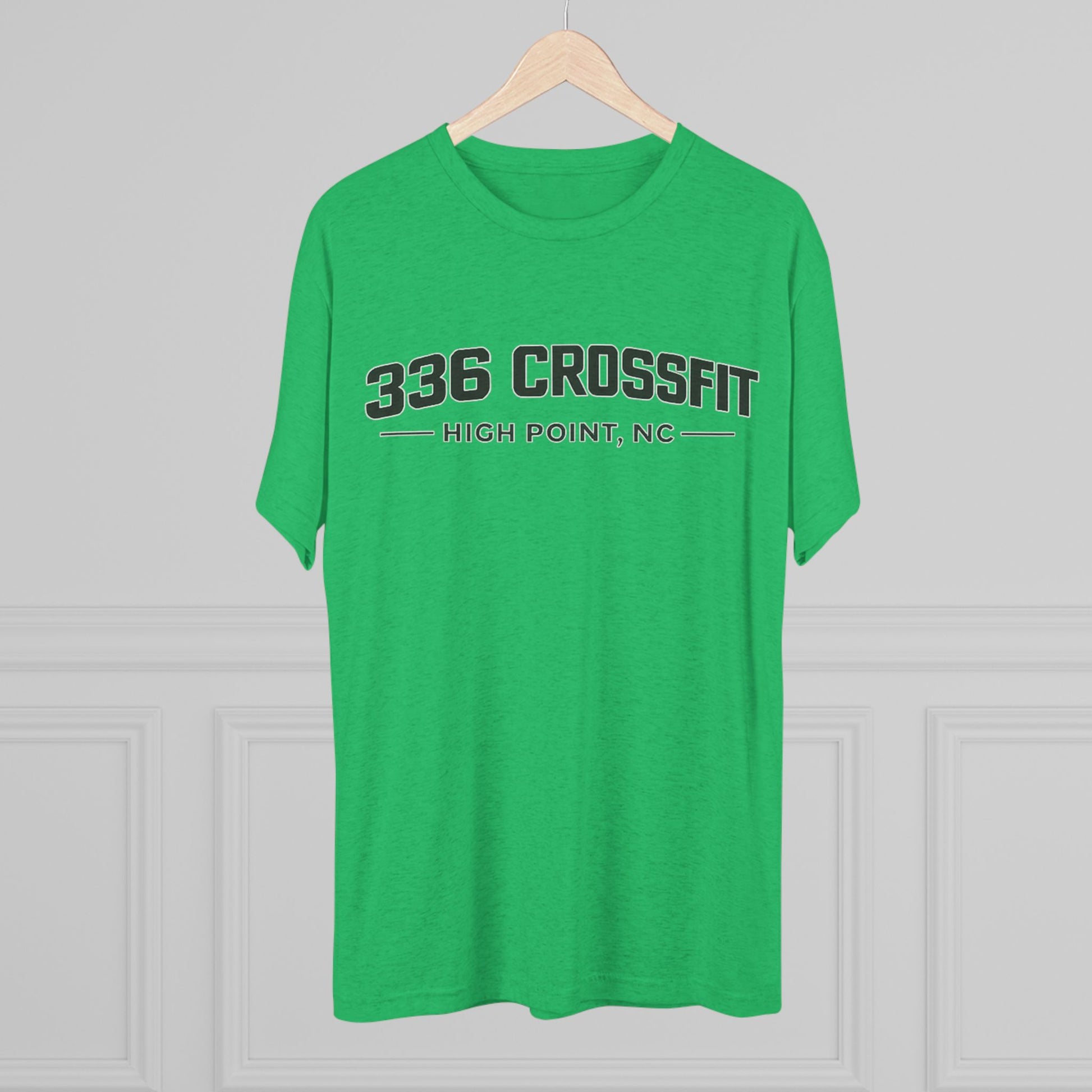 336 CrossFit Collegiate Black T-Shirt