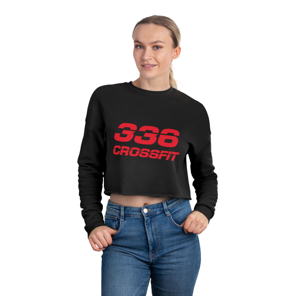 336 CrossFit Cropped Sweatshirt (Basics Collection-Red)