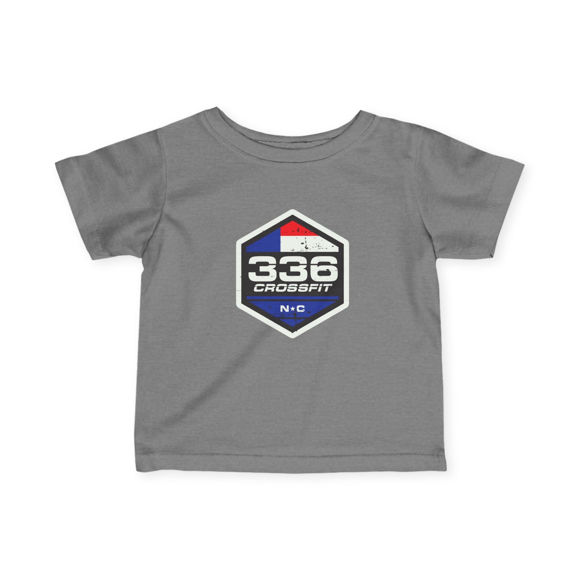 Infant Tee — 336 CrossFit Hex Logo Baby T‑Shirt (NC)