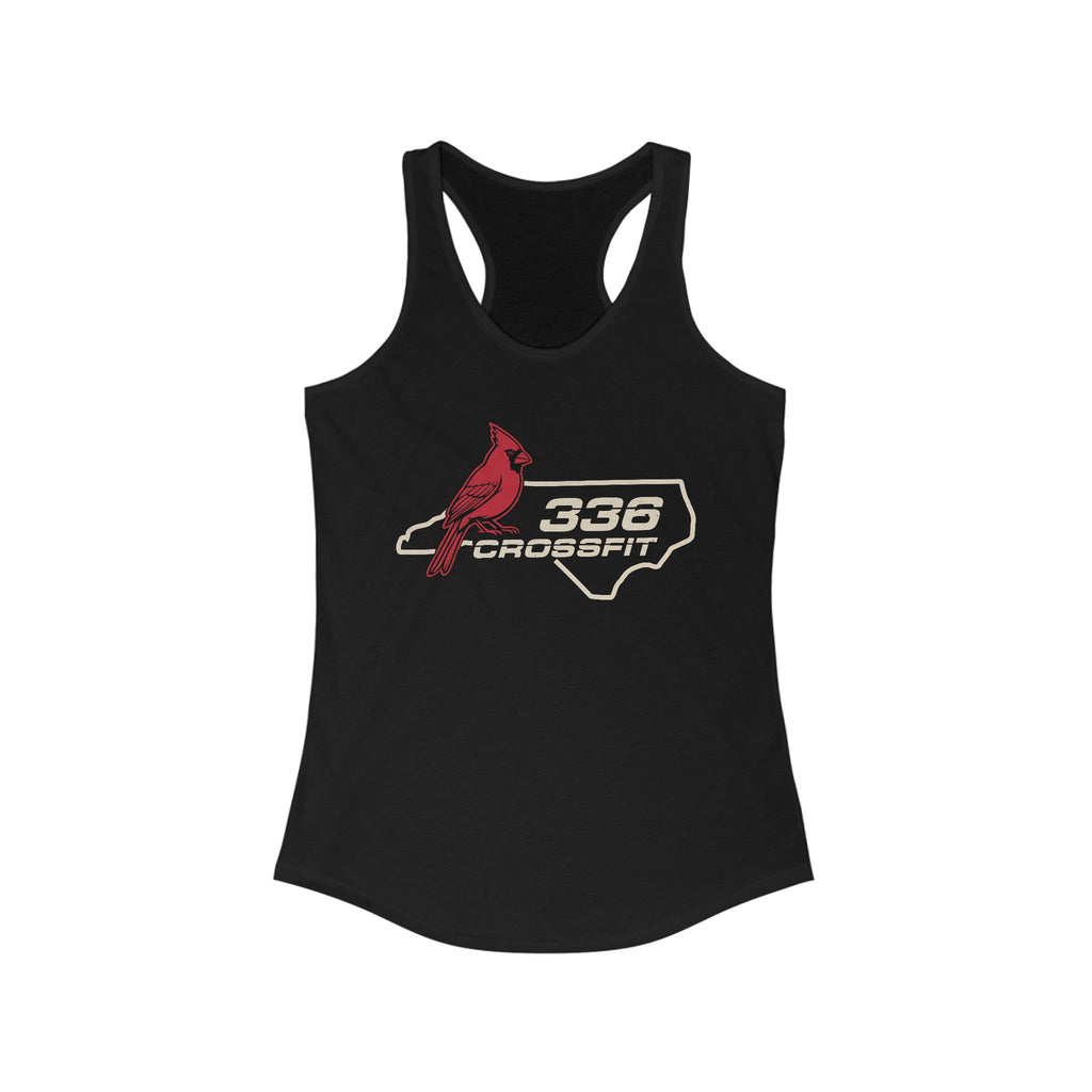 336 CrossFit NC State Bird Racerback Tank Top