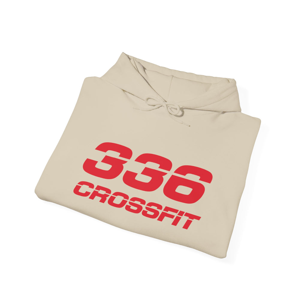 336 CrossFit Basics (Red) Hooded Sweatshirt