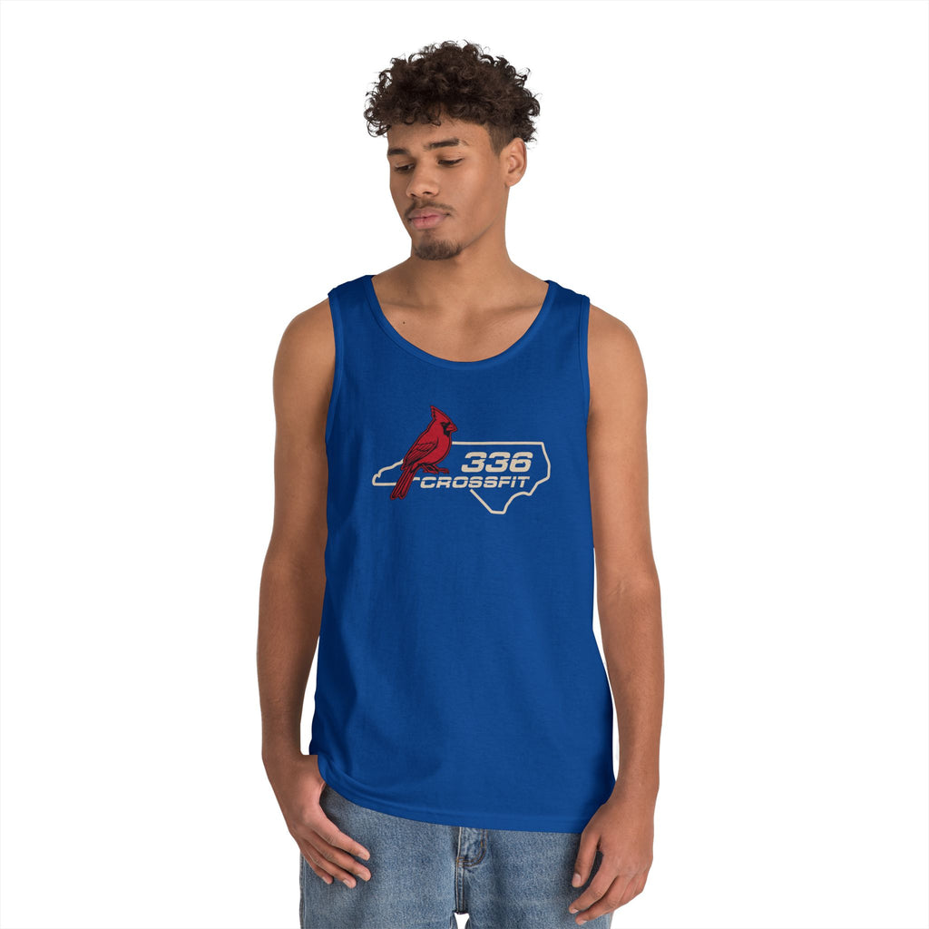 336 CrossFit Carolina Cardinal Mens Tank Top