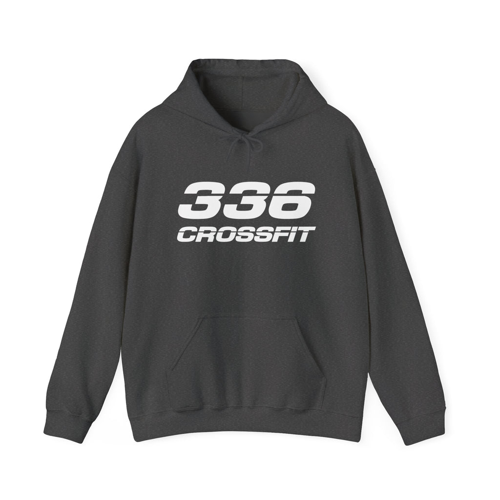 336 CrossFit Basics (White) Hooded Sweatshirt