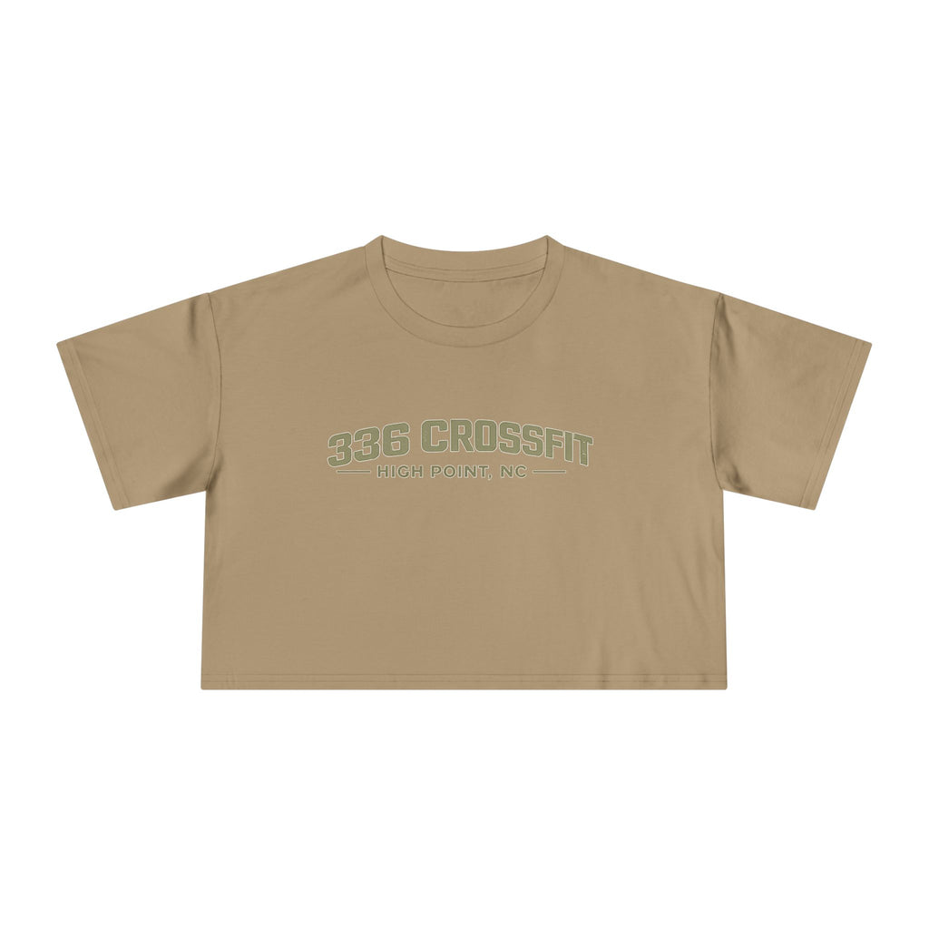 336 CrossFit Collegiate Camo Crop