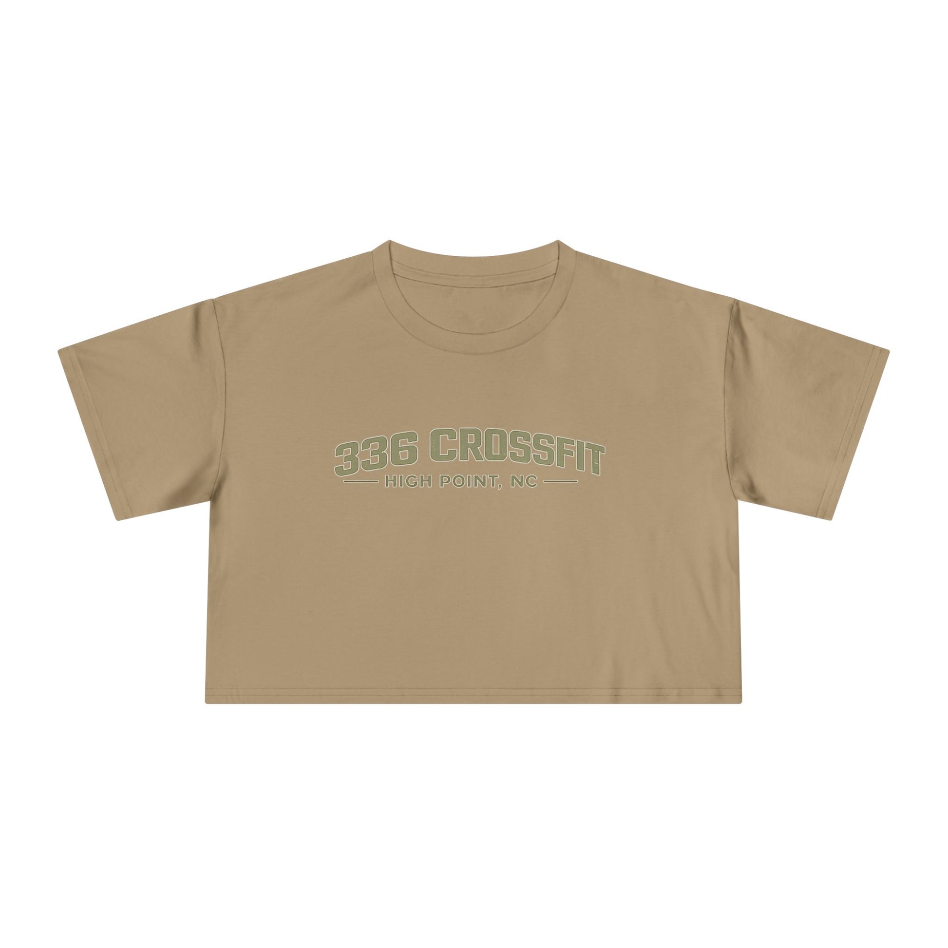 336 CrossFit Collegiate Camo Crop
