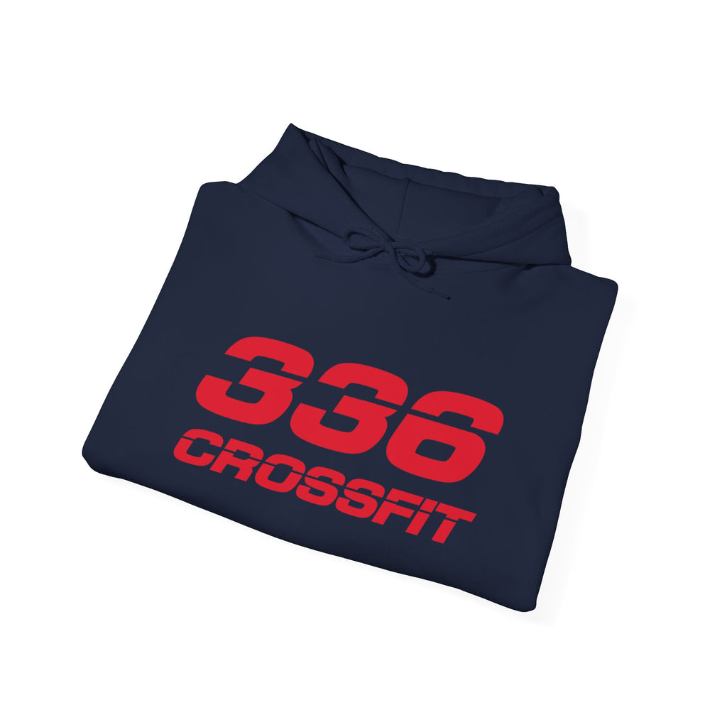 336 CrossFit Basics (Red) Hooded Sweatshirt