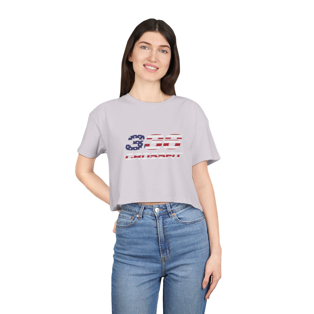 336 CrossFit America Crop Top