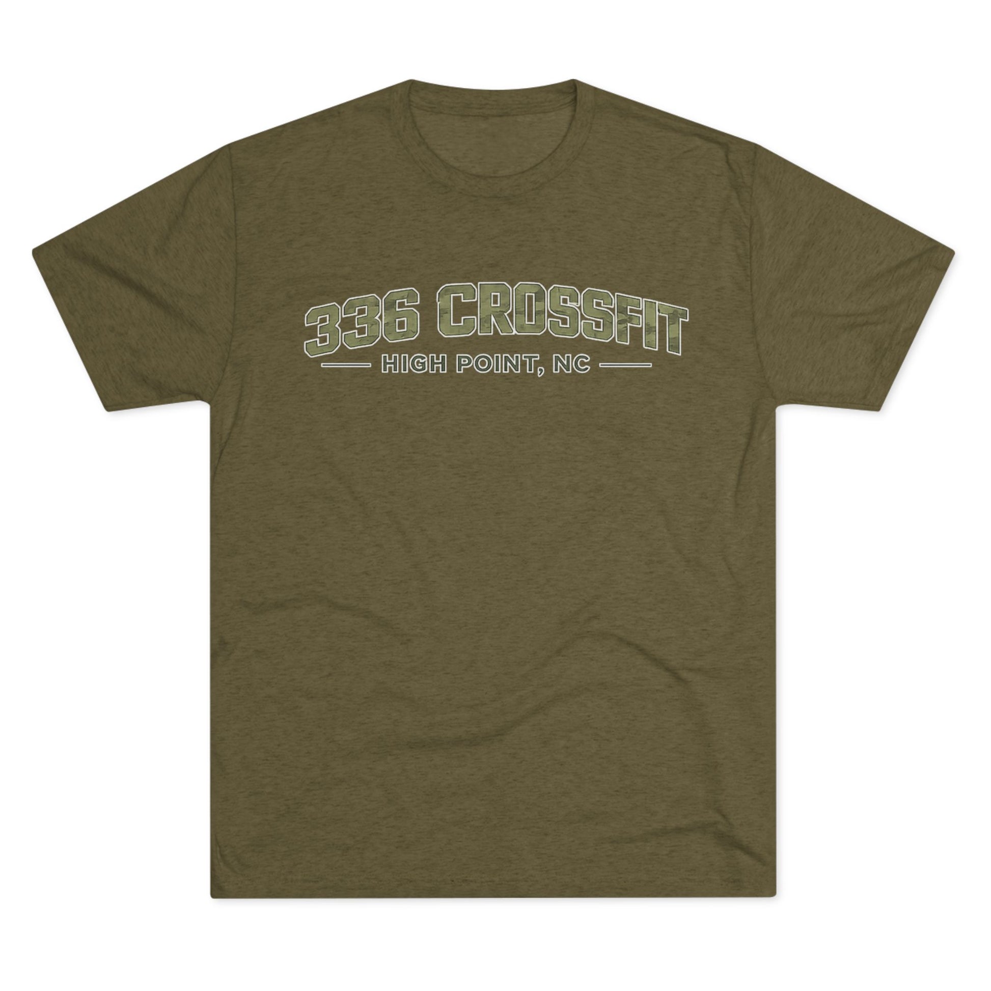 336 CrossFit Collegiate Camo T-Shirt