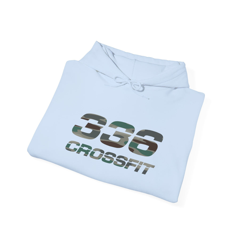 336 CrossFit Camo Hooded Sweatshirt