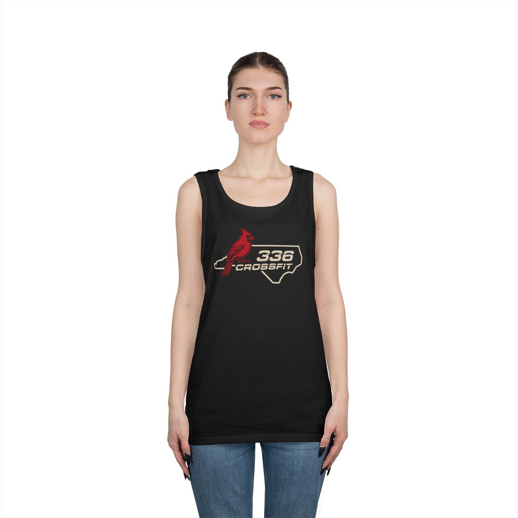 336 CrossFit Carolina Cardinal Mens Tank Top